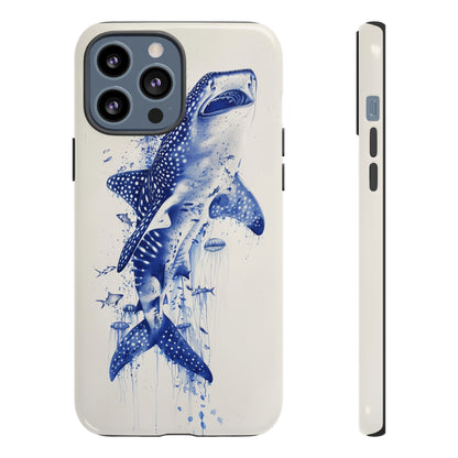 Whale Shark, Turtle, Manta Ray Phone Case