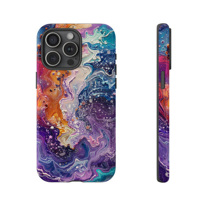 Trippy Psychedelic Color Waves Phone Case