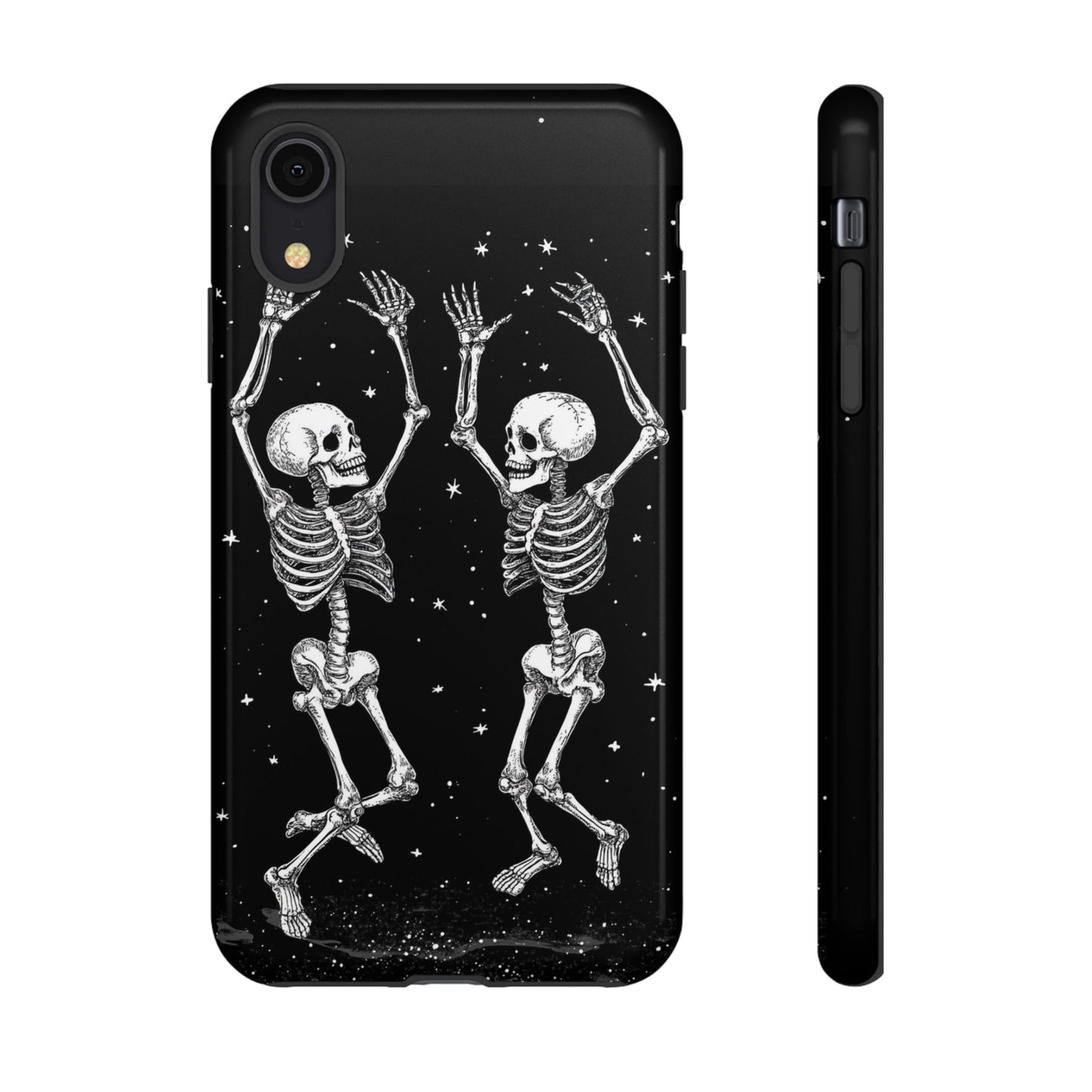 Halloween Dancing Skeletons iPhone Case