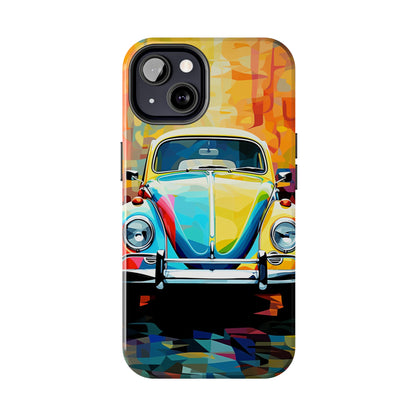 VW Bug Phone Case Retro iPhone Tough Case – Volkswagen beetle iPhone case