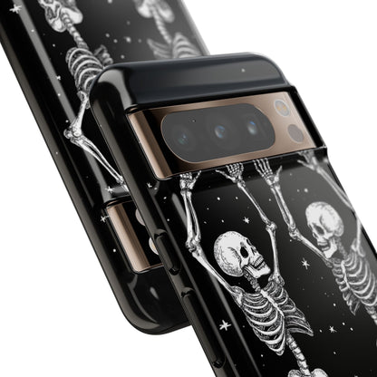 Halloween Dancing Skeletons iPhone Case