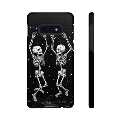 Halloween Dancing Skeletons iPhone Case