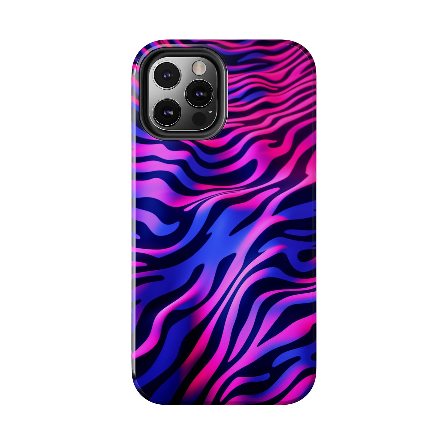 Wild Illusion: Trippy Tiger Stripes Mystique | Dynamic iPhone Case