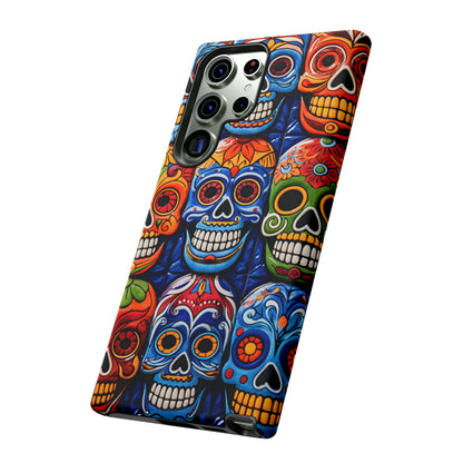 Day of the Dead Mexican Talavera Tile