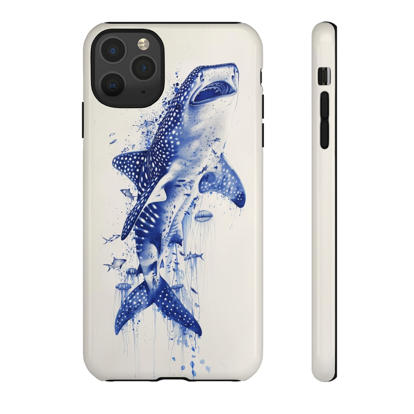 Whale Shark, Turtle, Manta Ray Phone Case