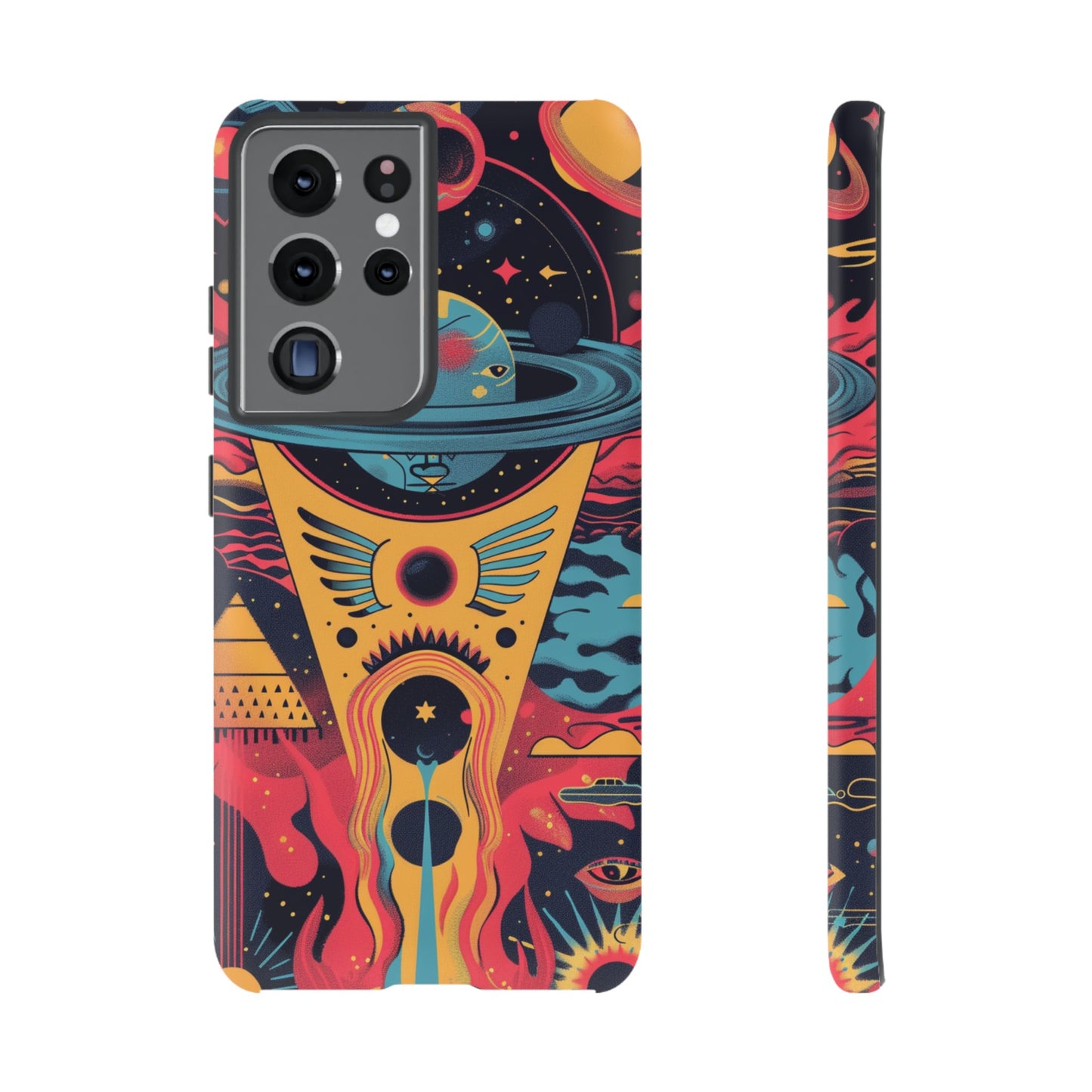 Cosmic Journey Space and Time Phone Case