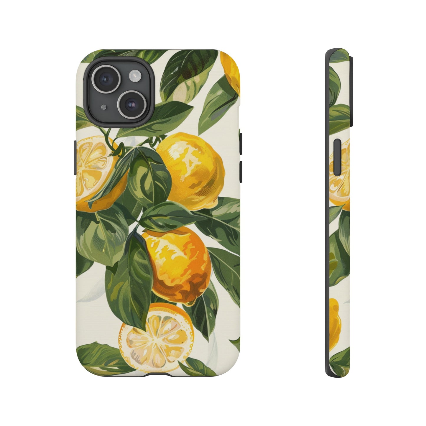 Yellow Lemon Italian  Painting iPhone 13 Case