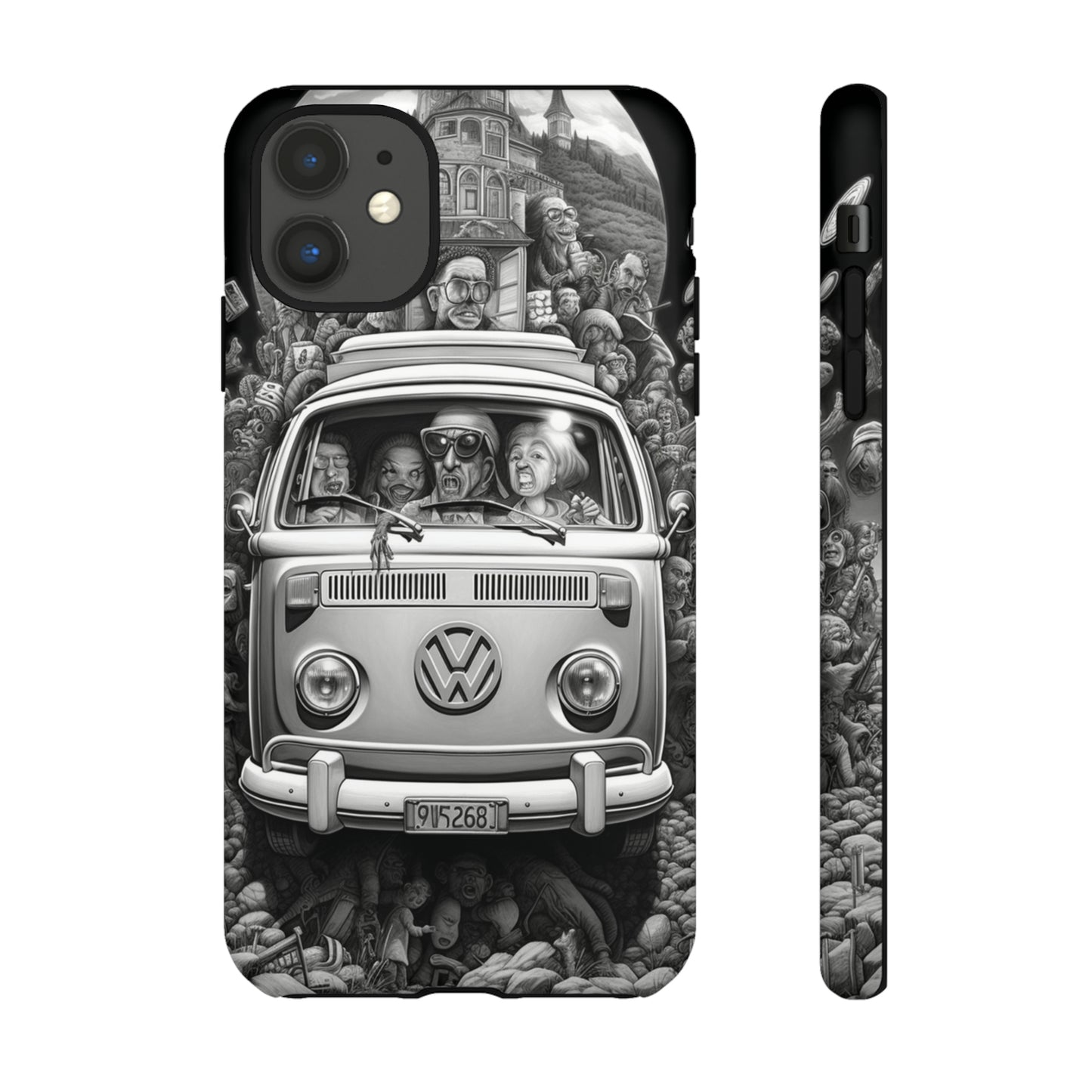 Vintage VW Camper Van iPhone Case