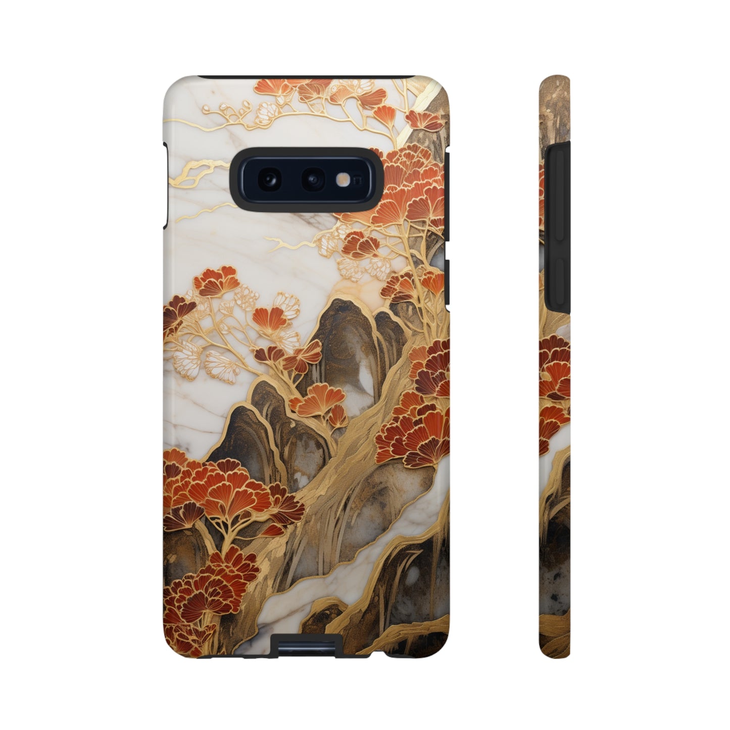 Chiyogami Floral Tough iPhone Case Galaxy S23 S22 S21 S20 Plus Ultra | Iphone 14 13 12 11 8 Pro Max Mini | Pixel 7 6 Pro 5 | Japanese Boho