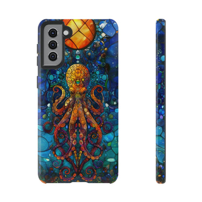 Octopus Stained Glass Undersea Magic Phone Case