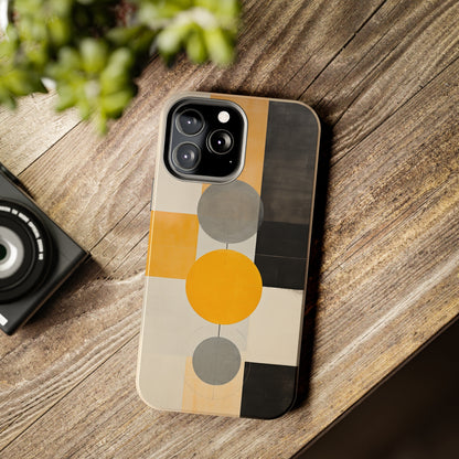 Atomic Era Meets Modern: Mid-Century Art Atomic Design Tough Case for iPhone