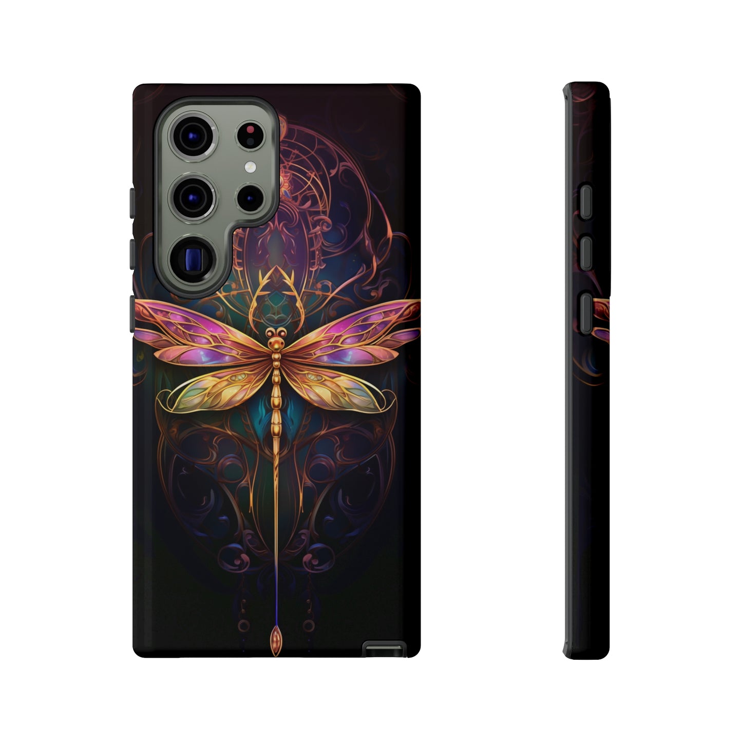 Art Nouveau Dragonfly - A Timeless Symbol of Elegance for Google Pixel, iPhone, and Samsung Cases