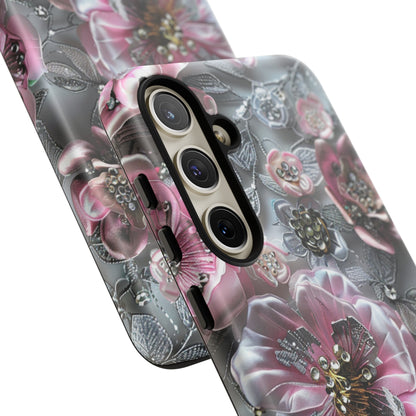 Coquette Aesthetic Floral Art iPhone 15 Case