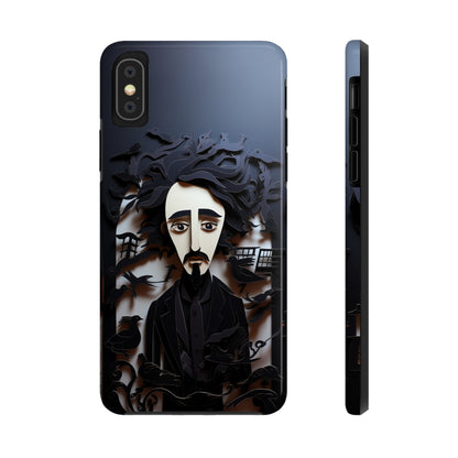 Edgar Allan Poe inspired gothic iPhone case