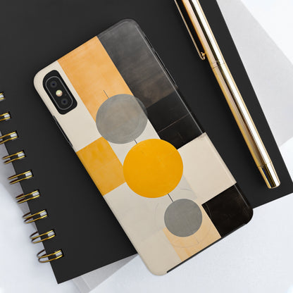 Atomic Era Meets Modern: Mid-Century Art Atomic Design Tough Case for iPhone