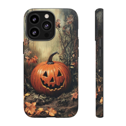 Vintage Style Halloween Jack-o'-Lantern Phone Cover