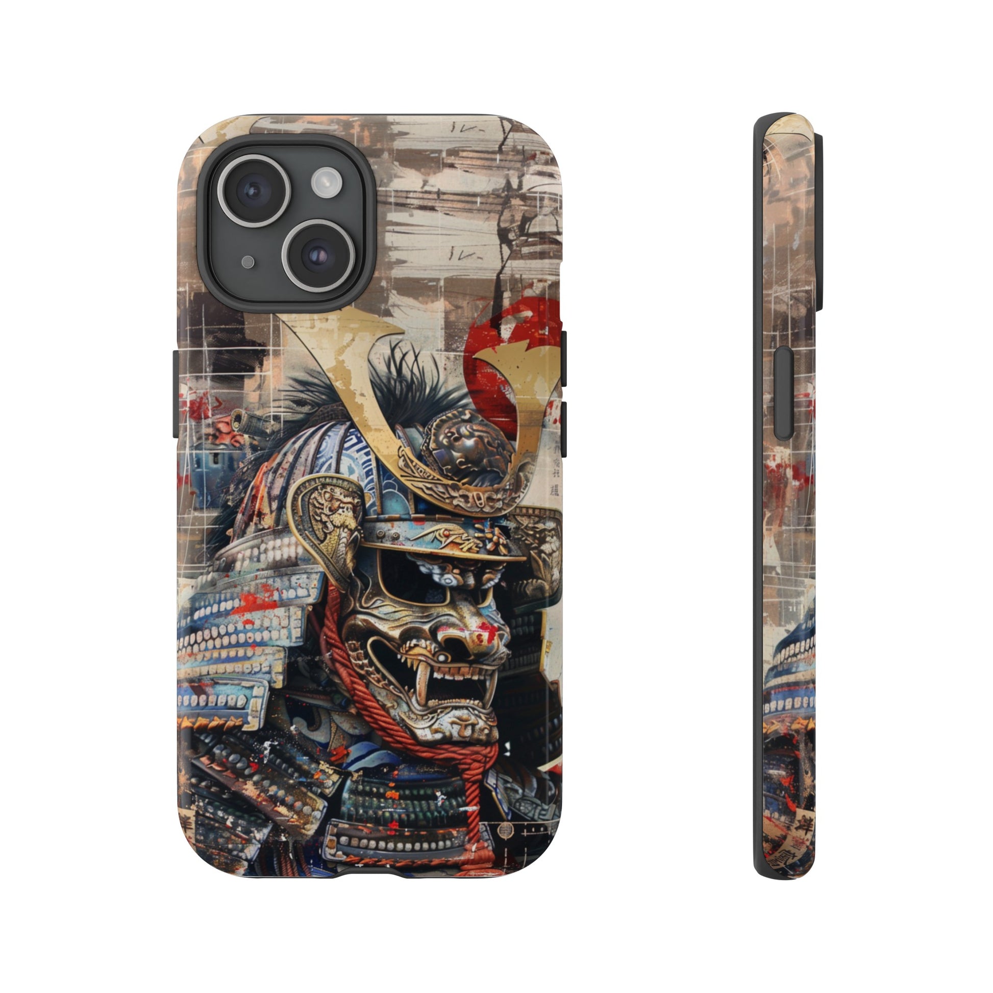 Japanese Shogun warrior phone case for iPhone 15