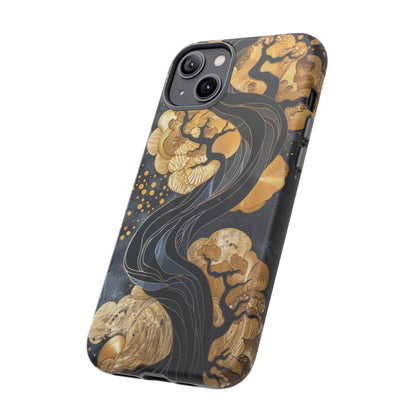 Gold and Silver Tree of Life Design Phone Case