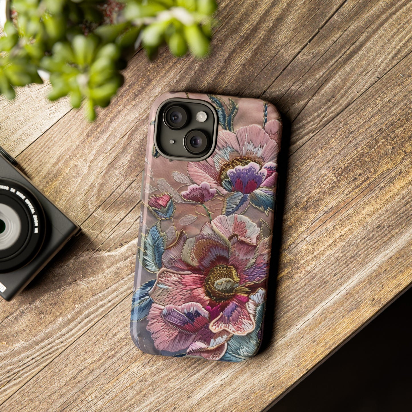 Coquette Embroidery Aesthetic Floral iPhone 14 Case