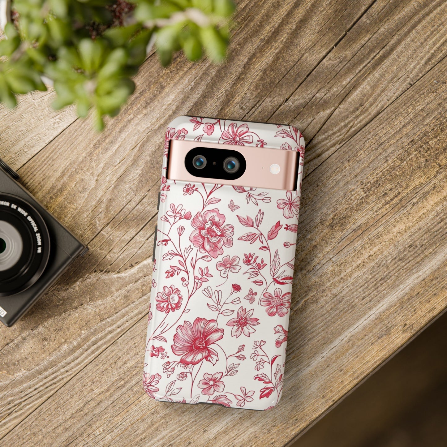 Pink Floral Wildflower Phone Case