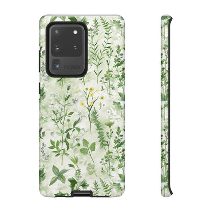 Floral Sage Green Wildflower Phone Case