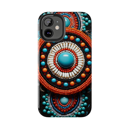 Native American Beadwork iPhone Case | Embrace Traditional Craftsmanship with Artistic Elegance