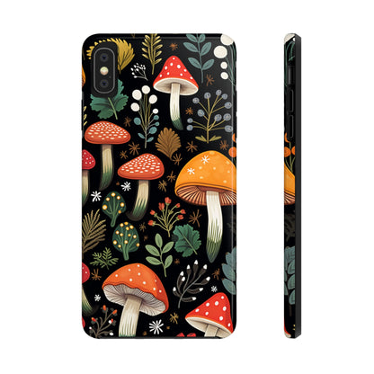 Psychedelic Magic Mushrooms Phone Case | Dive into Vintage Vibes