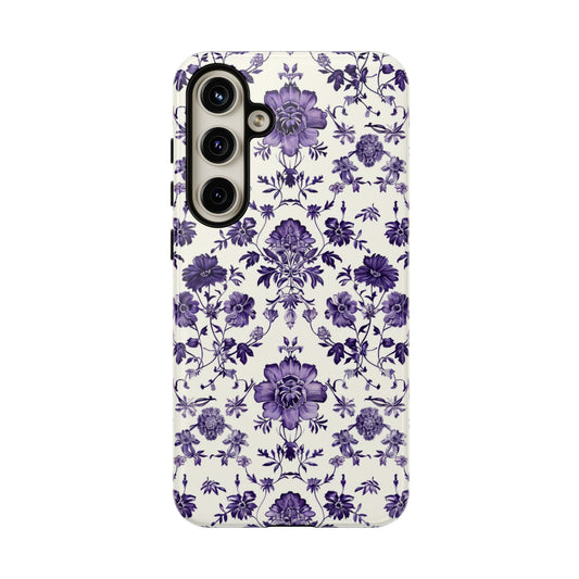 Purple Floral Wildflower Phone Case