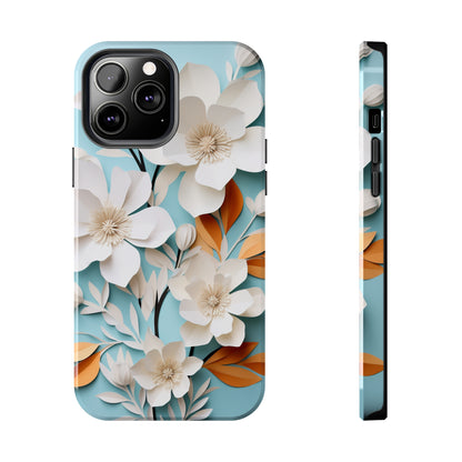 Paper Floral iPhone Case | Delicate Elegance and Nature-Inspired Beauty