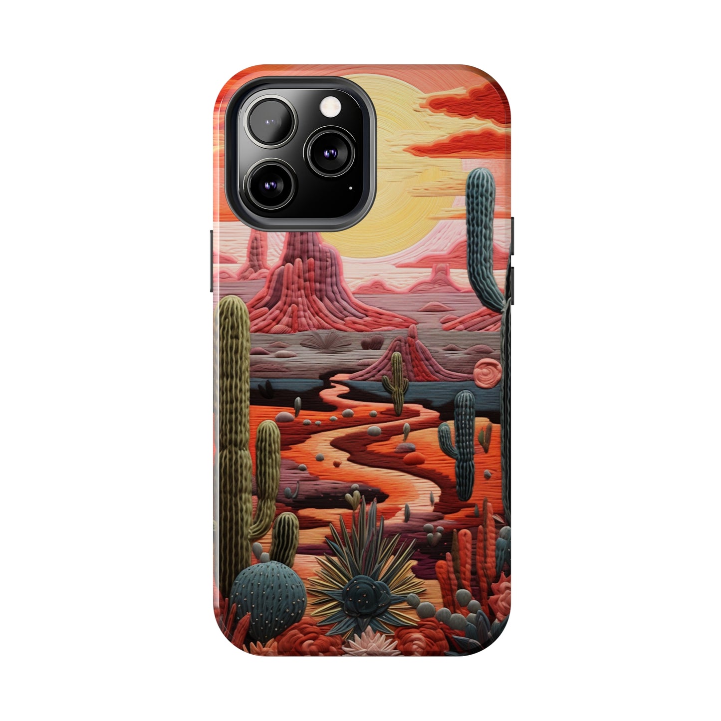 Cactus Desert Sunset Phone Case