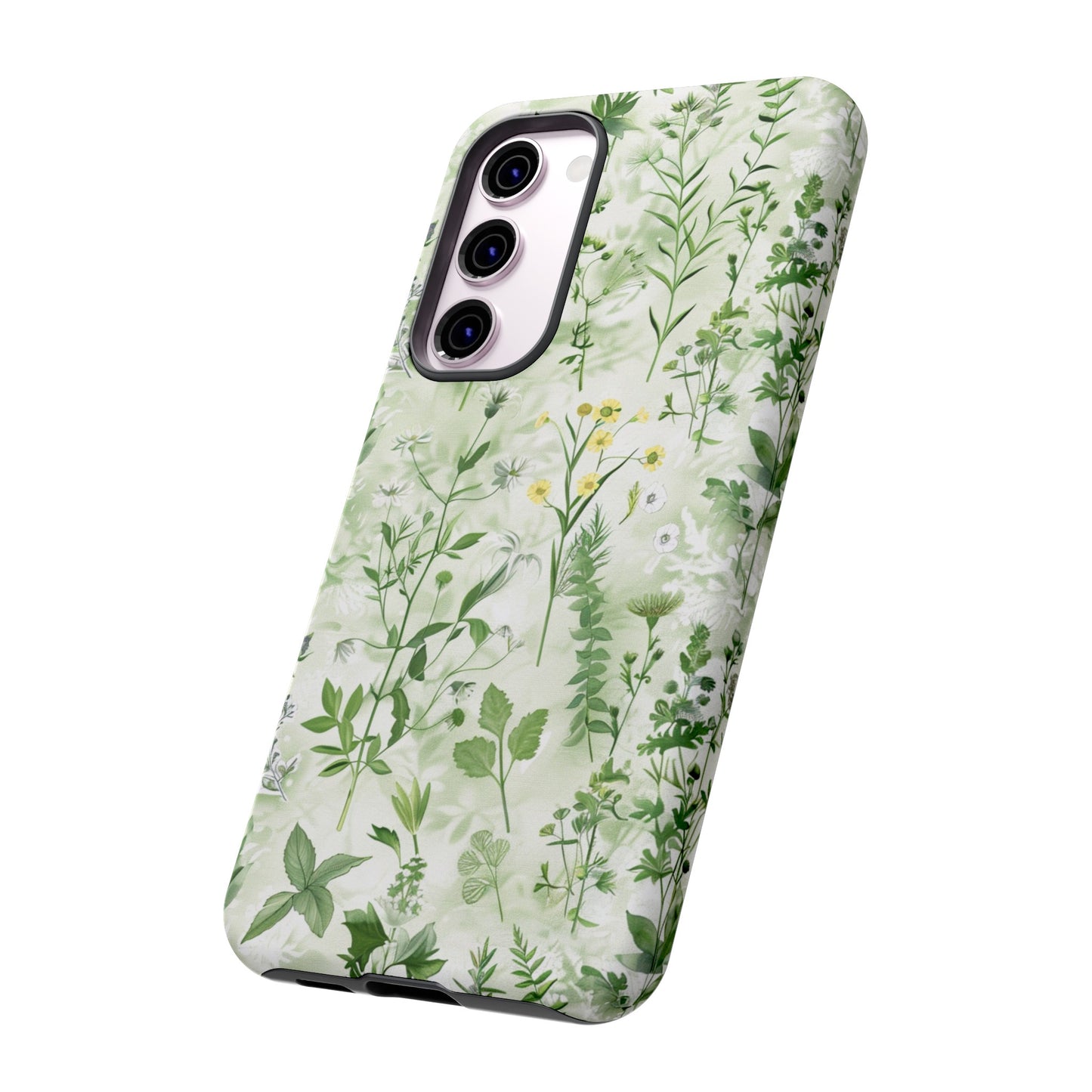 Floral Sage Green Wildflower Phone Case