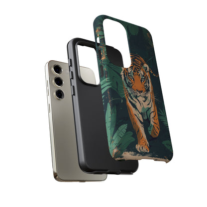 Retro Jungle Tiger Phone Case