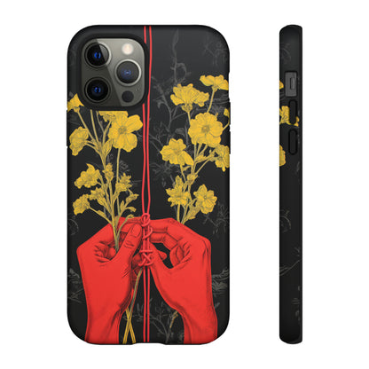 We Are All Connected Floral Phone Case