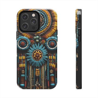 Native American Beadwork iPhone Case | Crafted Elegance with Cultural Heritage