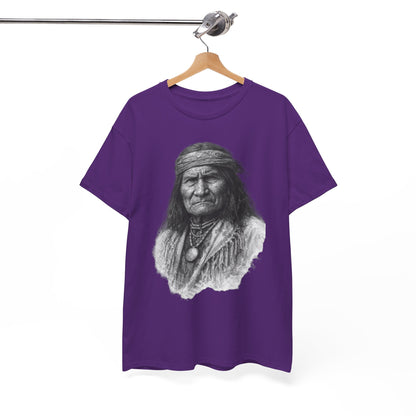 Geronimo Warrior Spirit Freedom T Shirt Native Strength Art Tee