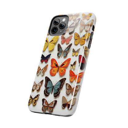 Elegant Embroidery: Delicate Butterfly iPhone Case – Crafted with Precision