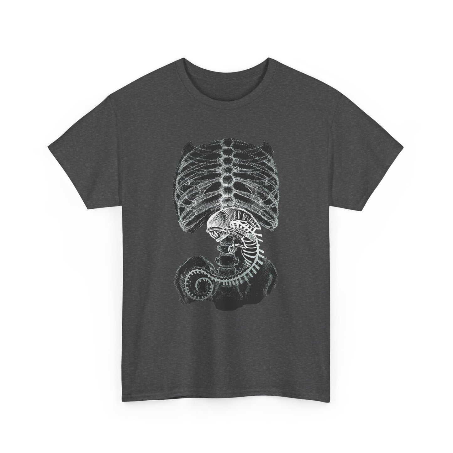 Alien Creature X Ray Sci Fi T Shirt Retro Space Tee