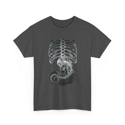 Alien Creature X Ray Sci Fi T Shirt Retro Space Tee
