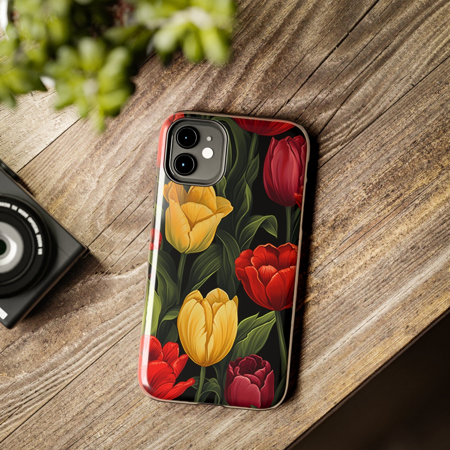 Tulip Floral Aesthetic iPhone Case | Embrace the Beauty of Nature in Full Bloom