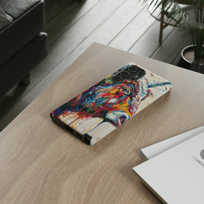 Whole Lotta Bull Abstract Phone Case