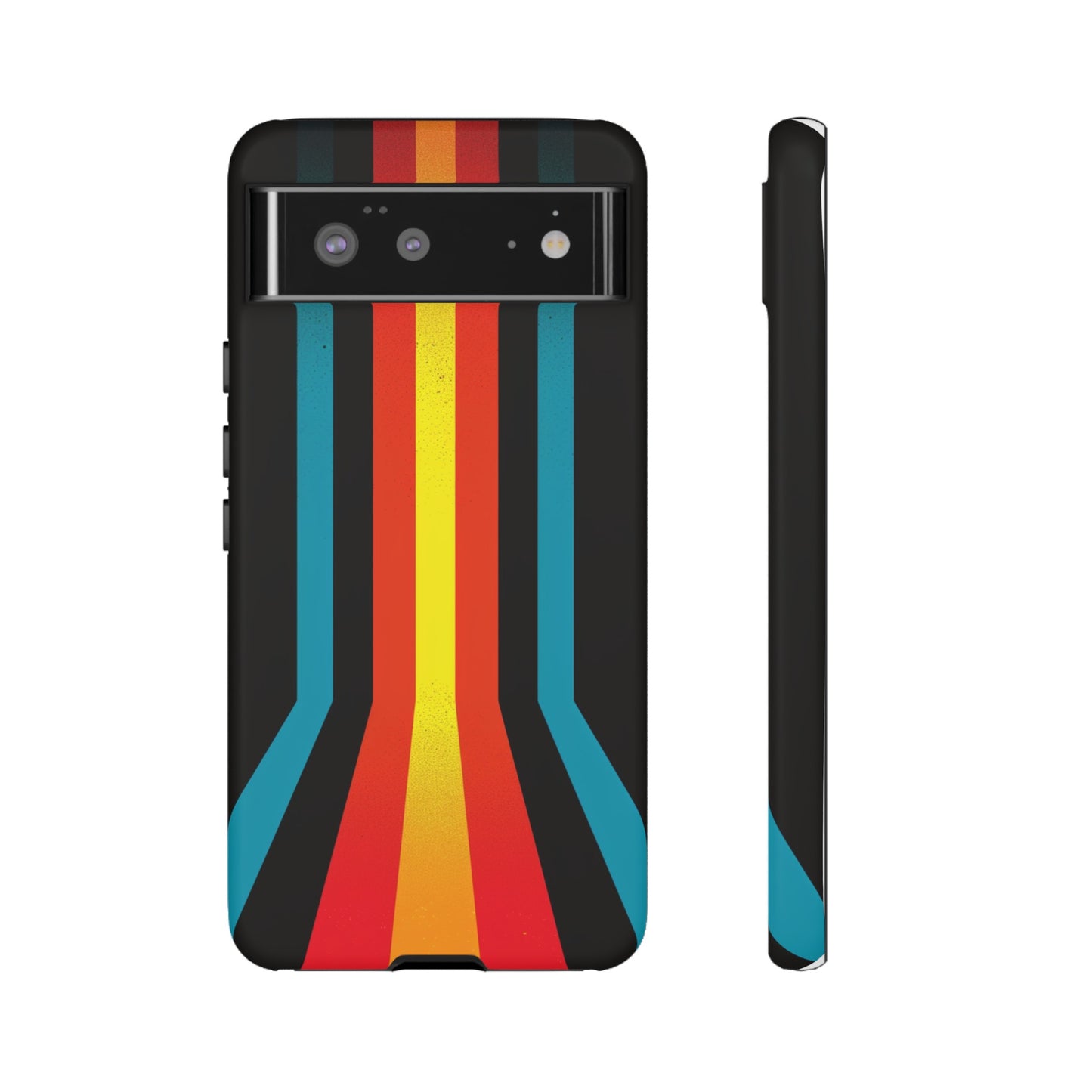 Retro Lines 1980s Flashback Phone Case