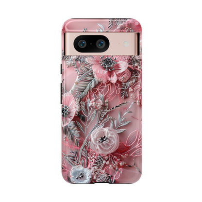 Coquette Aesthetic Floral Art Phone Case