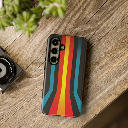 Retro Lines 1980s Flashback Phone Case