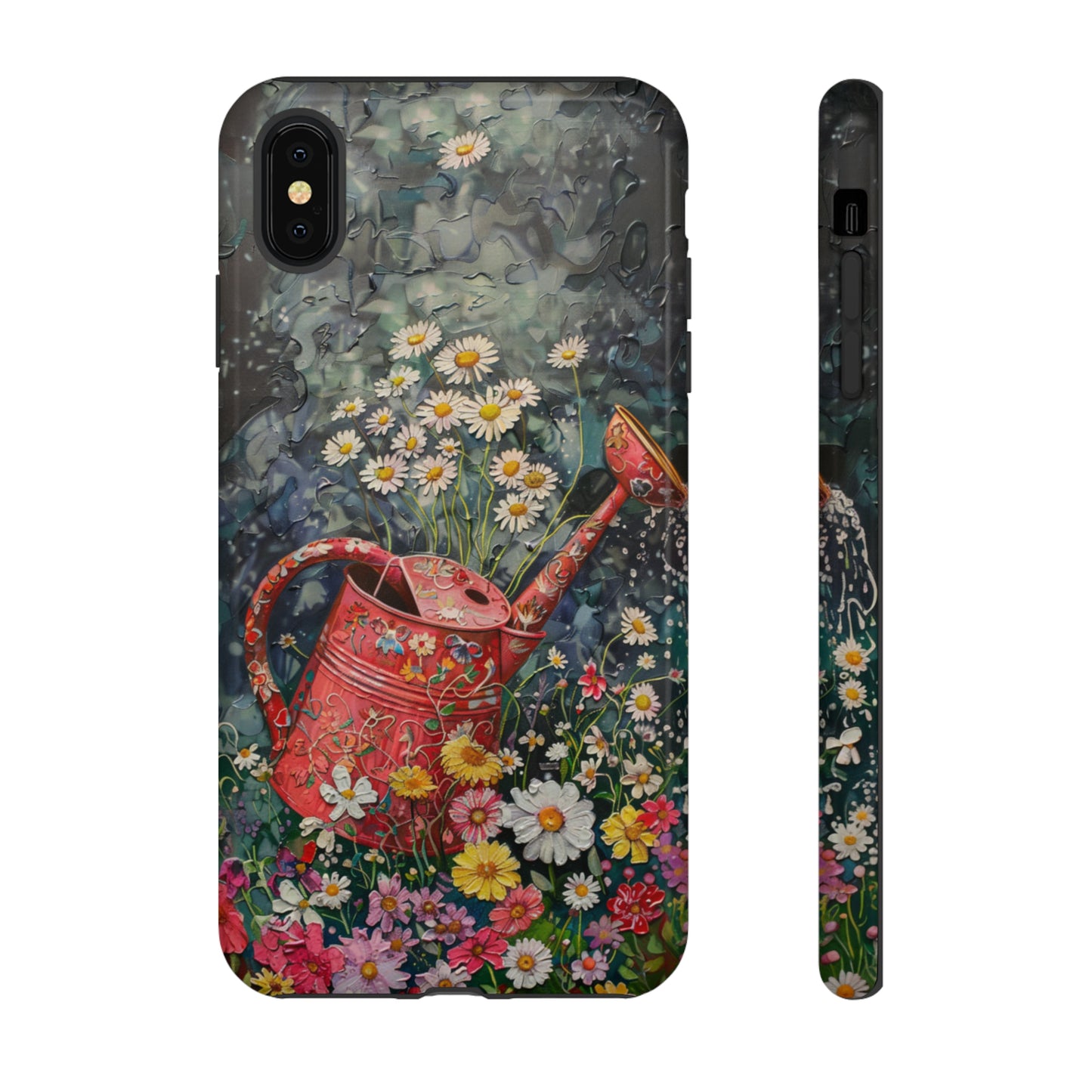 Flowers and Watering Can Floral Oil Painting Phone Case