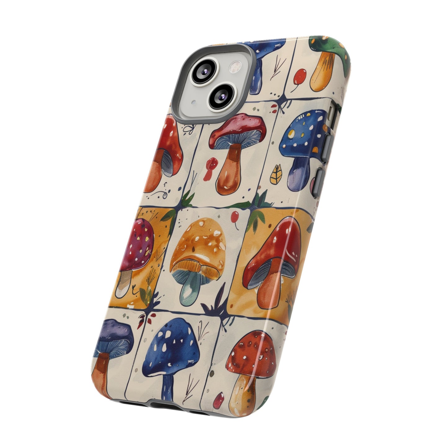 Trippy Magic Mushroom Toadstools Phone Case