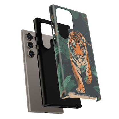 Retro Jungle Tiger Phone Case