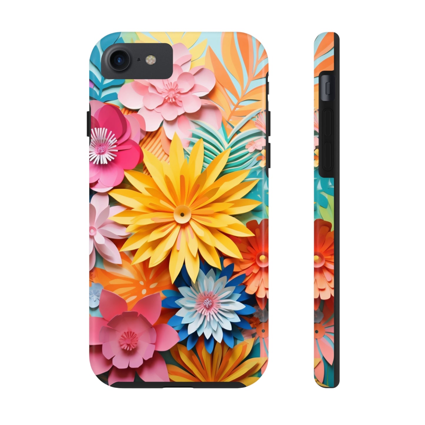 iPhone 12 Pro Max Artistry: Paper Floral Design – Crafted Elegance for iPhone 13 Pro and iPhone XR Enthusiasts