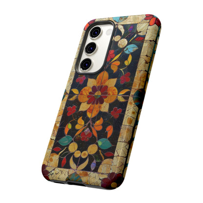 Azulejo Porcelain Vintage Tile Mediterranean Design Phone Case