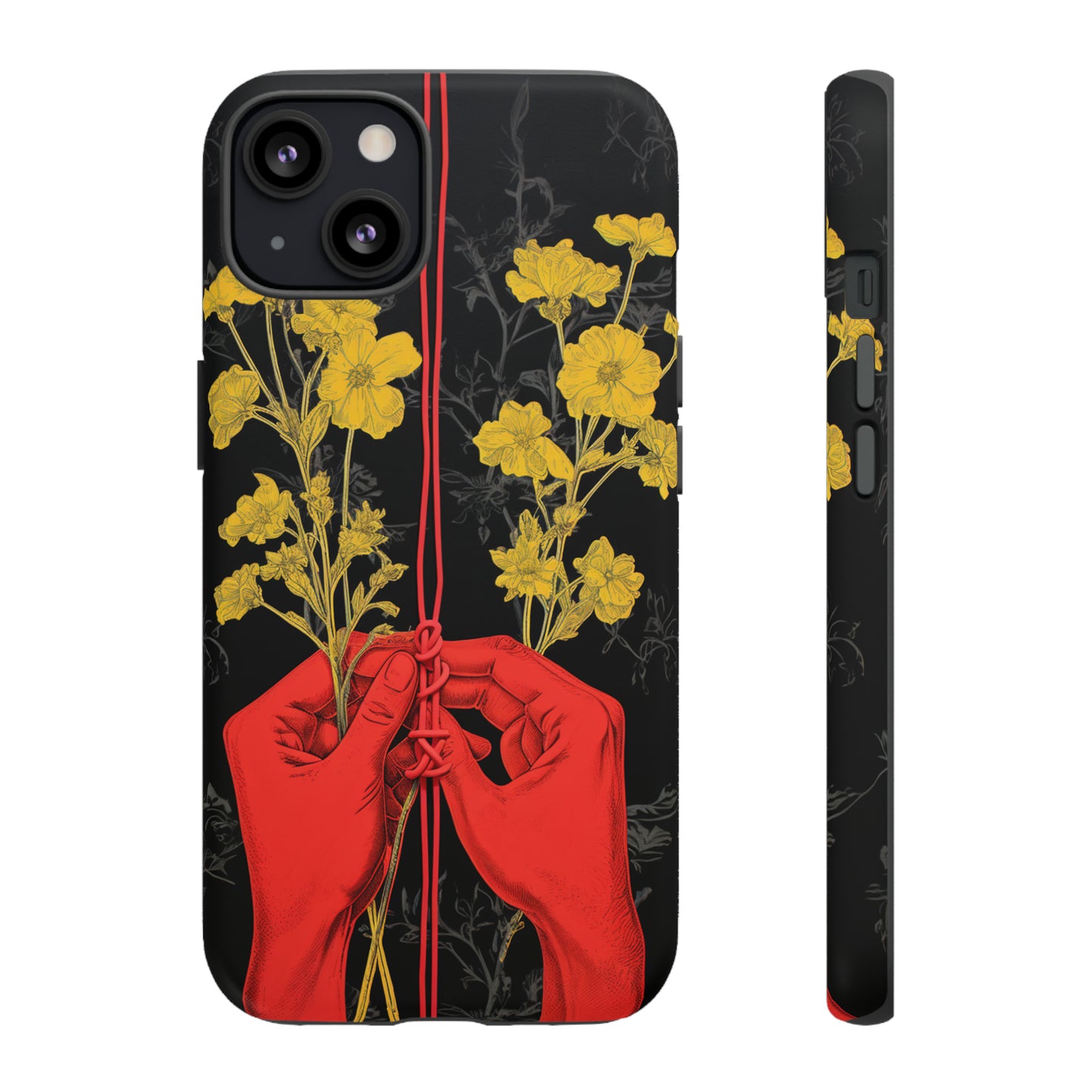 We Are All Connected Floral Phone Case