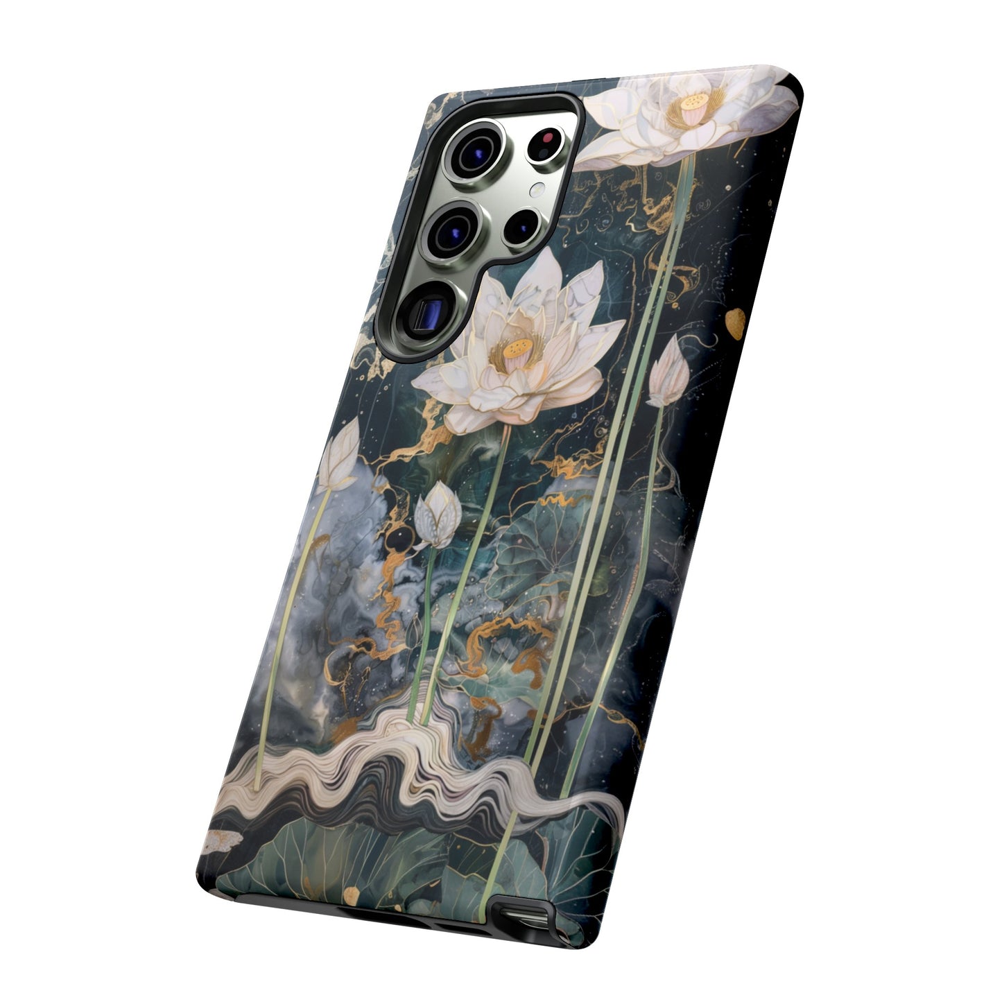 Lotus Floral Zen Art Phone Case